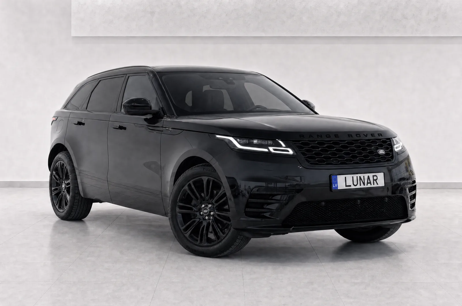 Range Rover Velar, priekšpuse no labās puses